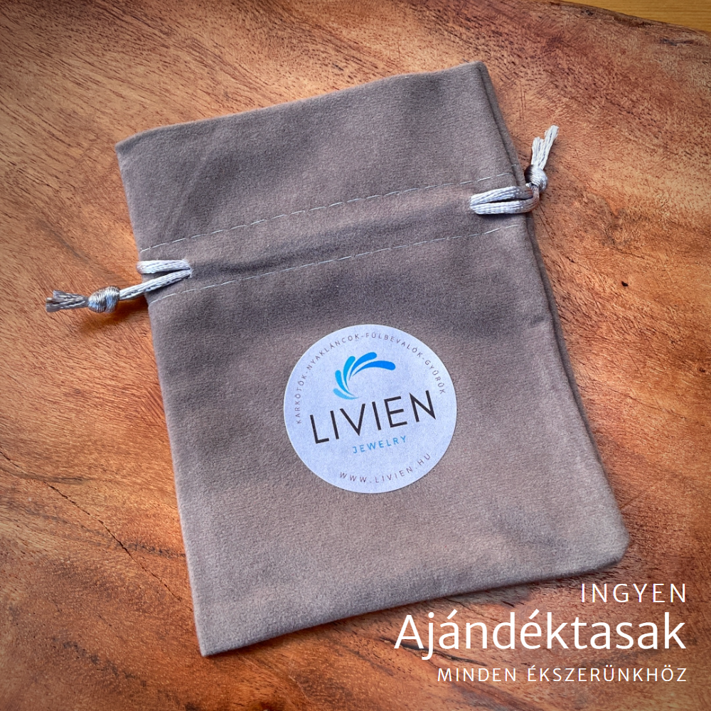 LIVIEN - Ingyenes velúr ajándéktasak