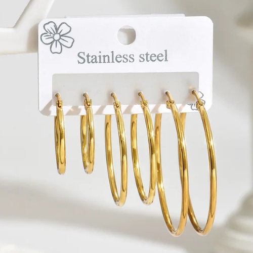 SANDRA karika fülbevaló szett